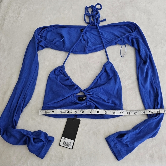 NWT BY.DYLN Silo Top Cobalt Blue XS Revolve - Picture 9 of 12